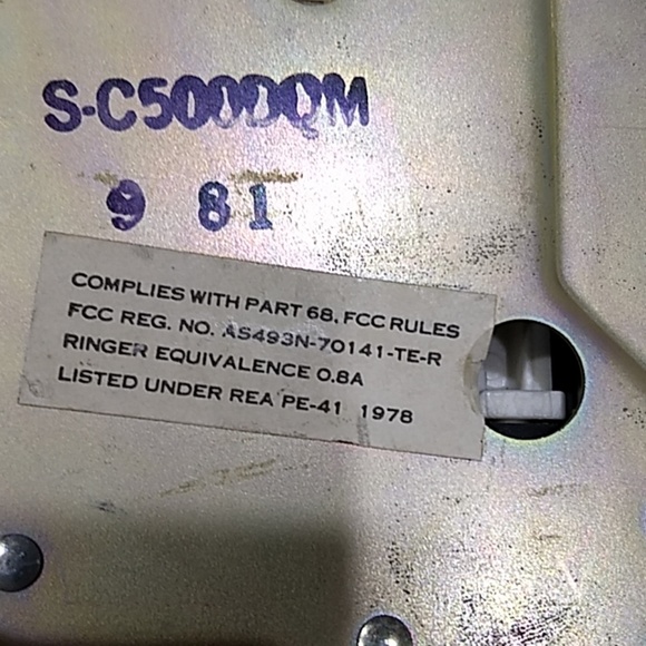 STROMBERG-CARLSON ROTARY HOME PHONE 1978 - Picture 8 of 8